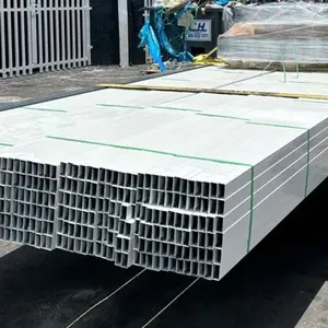 Galvanized Rail 1”x2”x24’ in White and Bronze for Home Improvement