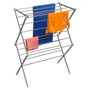 212 MAIN Stainless Steel Clothes Drying Rack - Deluxe, Durable, Sturdy, 36ft Length, Folds Flat for Laundry & Outdoor Use (Leisure & Outdoor Recreation Equipment)