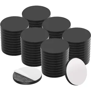 Flexible Magnetic Dot with Self Adhesive, 60 PCS Round Small Magnetic Stickers with Adhesive Backing Peel & Stick Magnets Stickers For Crafts, Office, DIY Projects, 60 Pack 20x2mm
