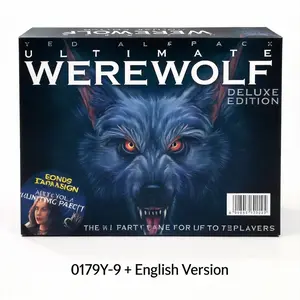 Premium Collector's Choice ULTIMATE WEREWOLF Deluxe Edition Family Board Game - Premium Craftsmanship for board game enthusiasts - English Version
