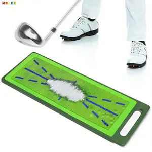 Portable Golf Putting Mat, Golf Putting Practice Mat with Automatic Ball Return, Golf Training Aid for Indoor & Outdoor Use