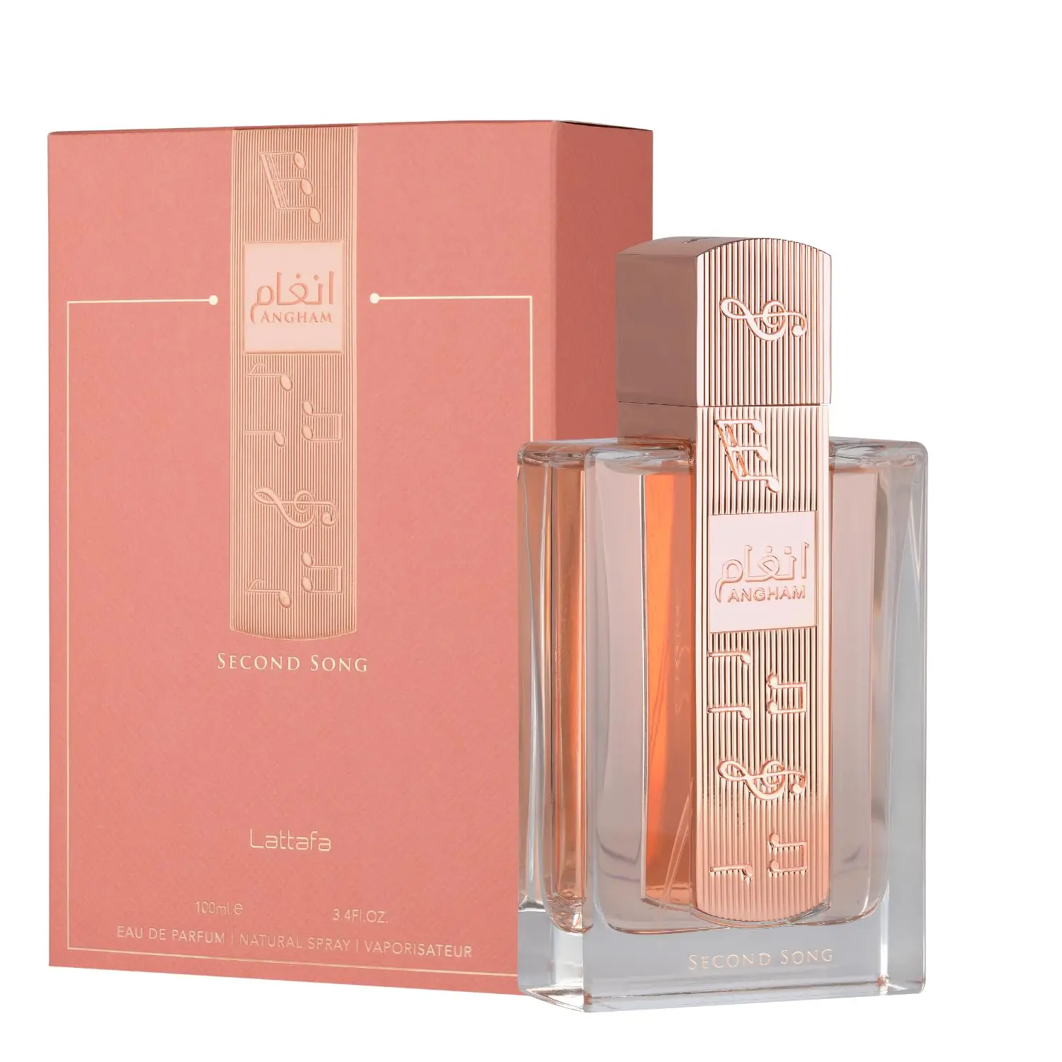 Lattafa Angham Second Song Eau de Parfum Spray For Women, 3.4