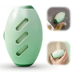 Manual Pet Hair Remover Roller Deshedding Tool, 1 Count Reusable & Washable Pet Hair Removal Tool for Home Use, Portable Pet Supplies