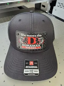 Custom Duramax UV Textured  Snapback Trucker Hat Flex fit Hats