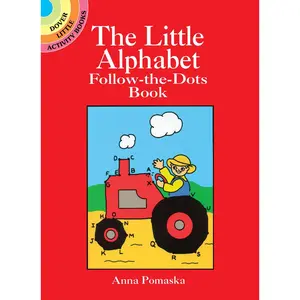 USED-The Little Alphabet Follow-The-Dots Book by Pomaska, Anna (Paperback)