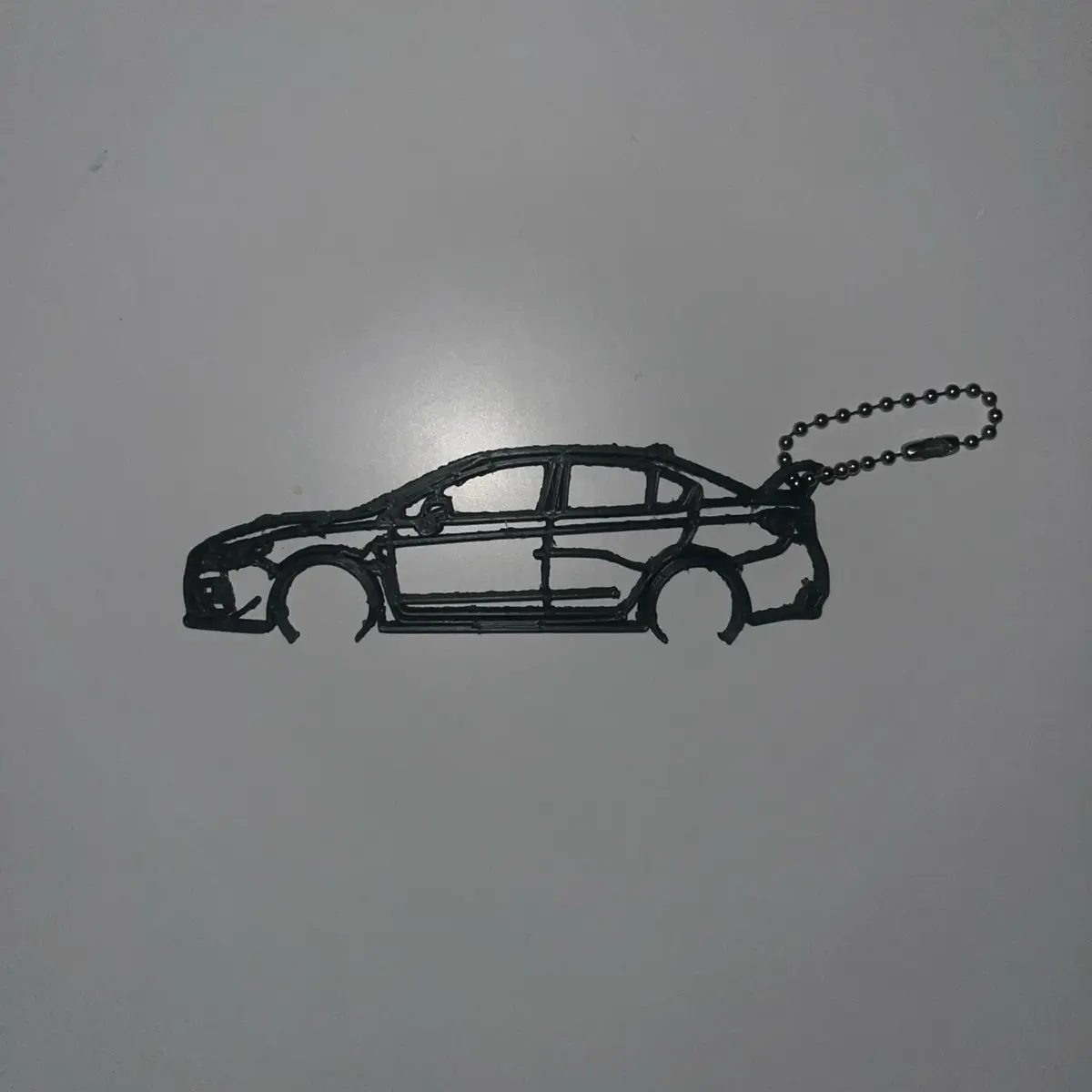 Subaru WRX Car Chains Key Chain with Key Ring
