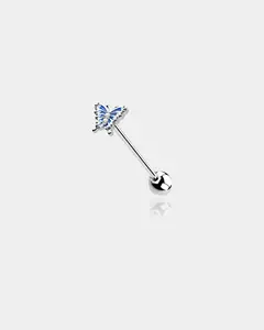 Butterfly Internally Threaded Tongue Barbell