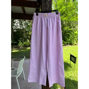 Lady London Pink Stripes Everyday Boxer Pants