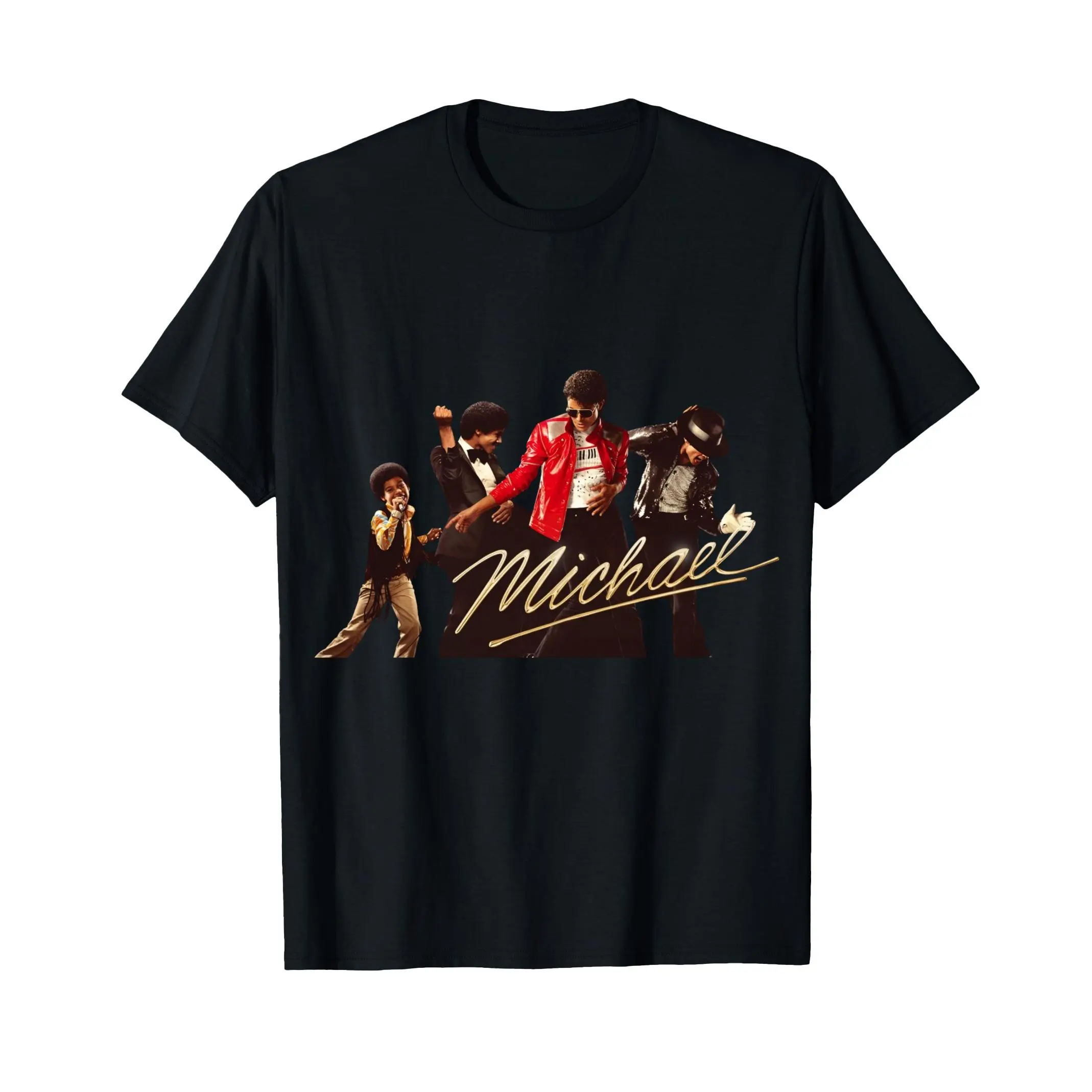 Women's Casual Graphic Tshirt, Summer Round Neck Shortsleeve Top with Michael Jackson Iconic Pose and Sparkling Detail, Ideal Gift for Friends, Fan‑Ready Tee bigfoot lover night court shirt book