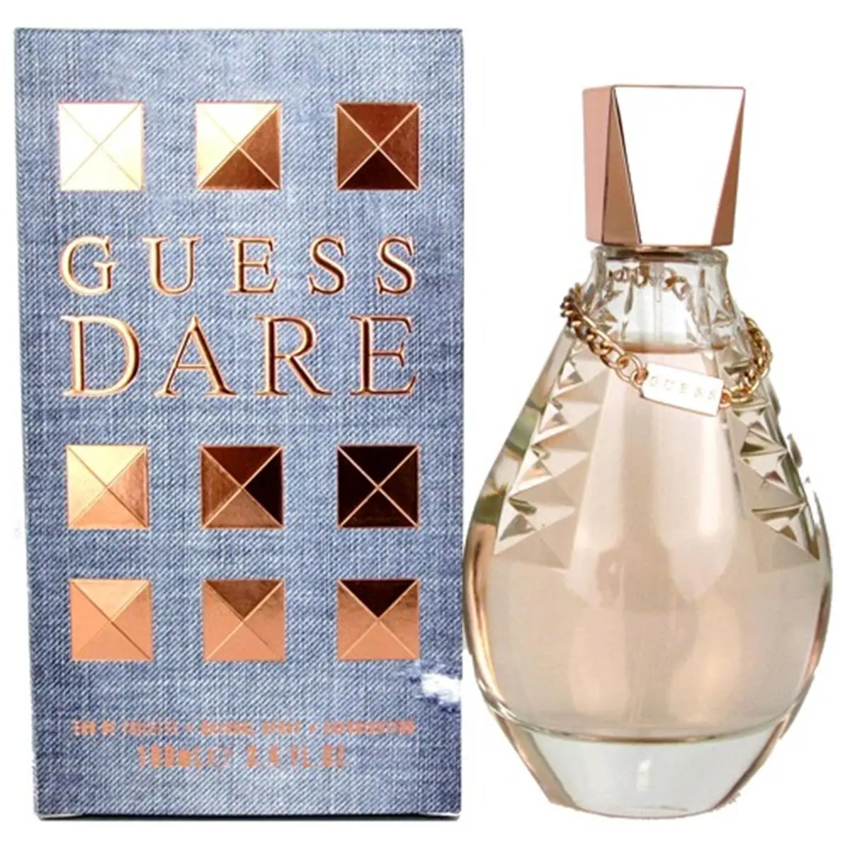 GUESS Dare Eau de Parfum for Women, a Bold Elegant Fragrance with Floral Citrus, Coconut & Jasmine Notes, EDP Spray, 3.4 fl oz, Fragrance Scent Perfume, Floral Citrus Scent, Women's Fragrance