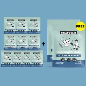 Blueberry Muffin Overnight Oats