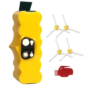 5.0Ah 14.4V Ni-Mh Battery Compatible with iRobot Roomba Replacement Battery for Roomba Battery Replacement 960 675 690 980 770 Battery for iRobot Roomba Battery Replacement 500 700 800 900 600 Series