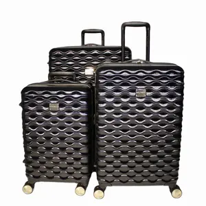 Kathy Ireland Maisy Collection 3 Piece Hardside Luggage Set - Perfect for Travel