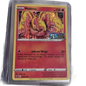 Moltres Swsh185 Brilliant Starz Stamped