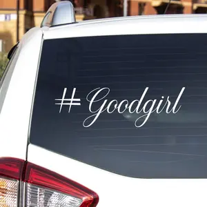 Goodgirl Vinyl Decal, Decal for Kindle, Car, Mirror and More, Smut Decal, Romance Reader Decal, Multiple Colors and Sizes
