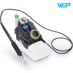 WEP 982-VI Portable Battery Soldering Station with Rapid Heating Performance (Compatible with Milwaukee 20V Batteries)