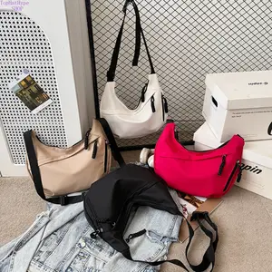 2026 New Minimalist Fashion Dumpling Crossbody Bag for Women, Lightweight Large Capacity Shoulder Bag, Versatile Casual Purse for Students & Fitness, Durable Portable Design Perfect for School, Gym, Travel, Daily Commute & Everyday Outfits