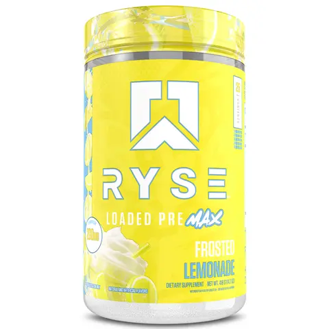 RYSE Loaded Pre Max Pre-Workout Powder - 300mg Dual-Phase Caffeine for Sustained Energy - L-Citrulline, PeptiPump & Alpha-GPC - 25 Servings