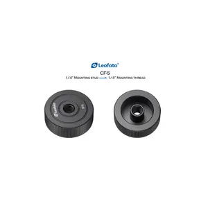 Leofoto CF-5 Male 1/4" to Female 1/4" Adapter Accessory