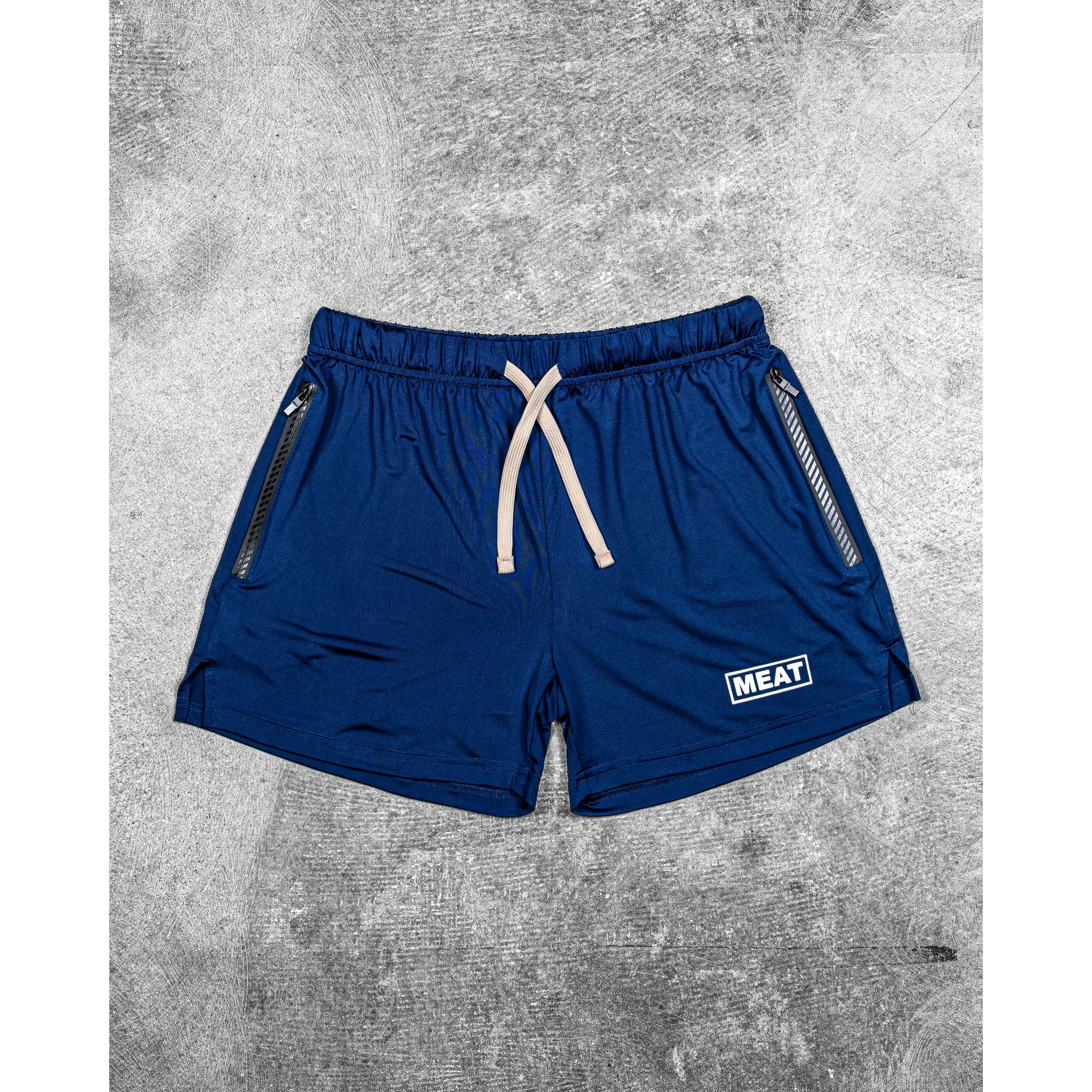 SQUATTING SHORTS – RETRO / AEGEAN BLUE SQUATTING SHORTS – RETRO / AEGEAN BLUE