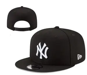 New Era MLB Snapback Hat Collection – NY Yankees Atlanta Braves St Louis Cardinals Caps, Adjustable Flat Brim Baseball Hats, Classic Black Red Colorways, Streetwear Gorras Style, Unisex Urban Fashion Headwear
