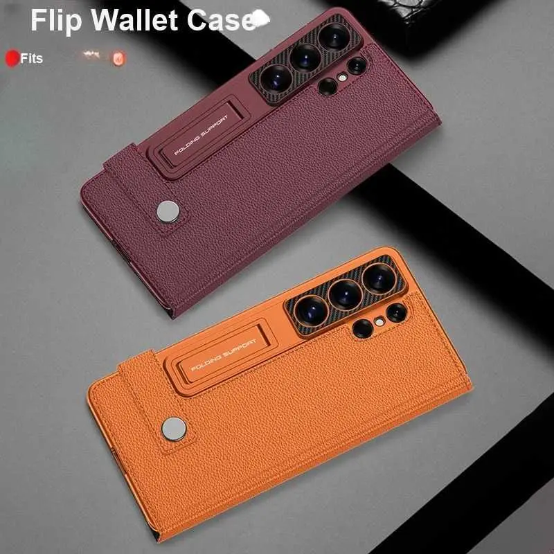 For Samsung Galaxy S26 Korean-Style Phone Case For S26 Multifunctional Wallet For S26 Ultra Card Holder Flip Card Slot Phone Case HNP42PL