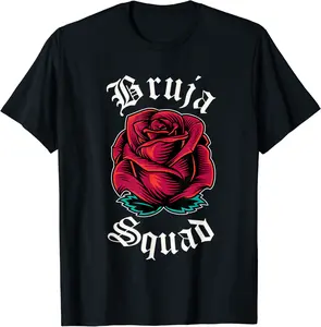 Bruja Squad | Chicana Chingona Mexican Woman Witch Bruja T-Shirt - Jenniferlau Shop HABB09BD1LN2J