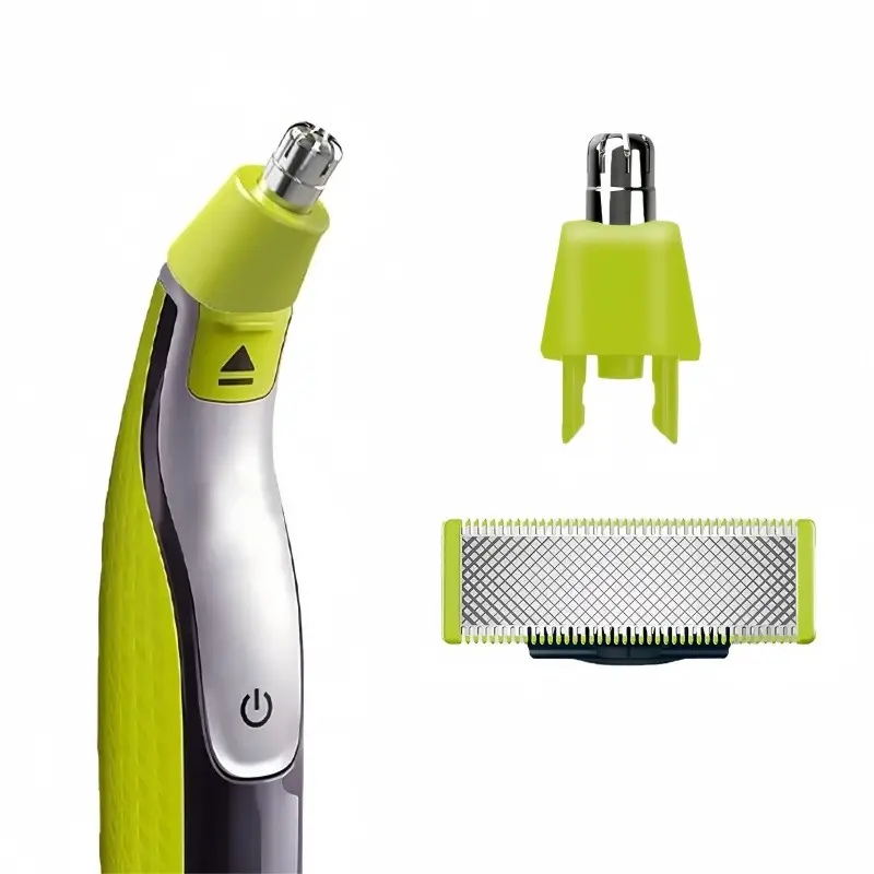 Replacement Shaver Head & Nose Hair Trimmer Set, Shaver Attachments, Compatible with Qp2523, 6523, 2520, 2533, 2523, 2630, 6520, 2527, 6523 Models, New