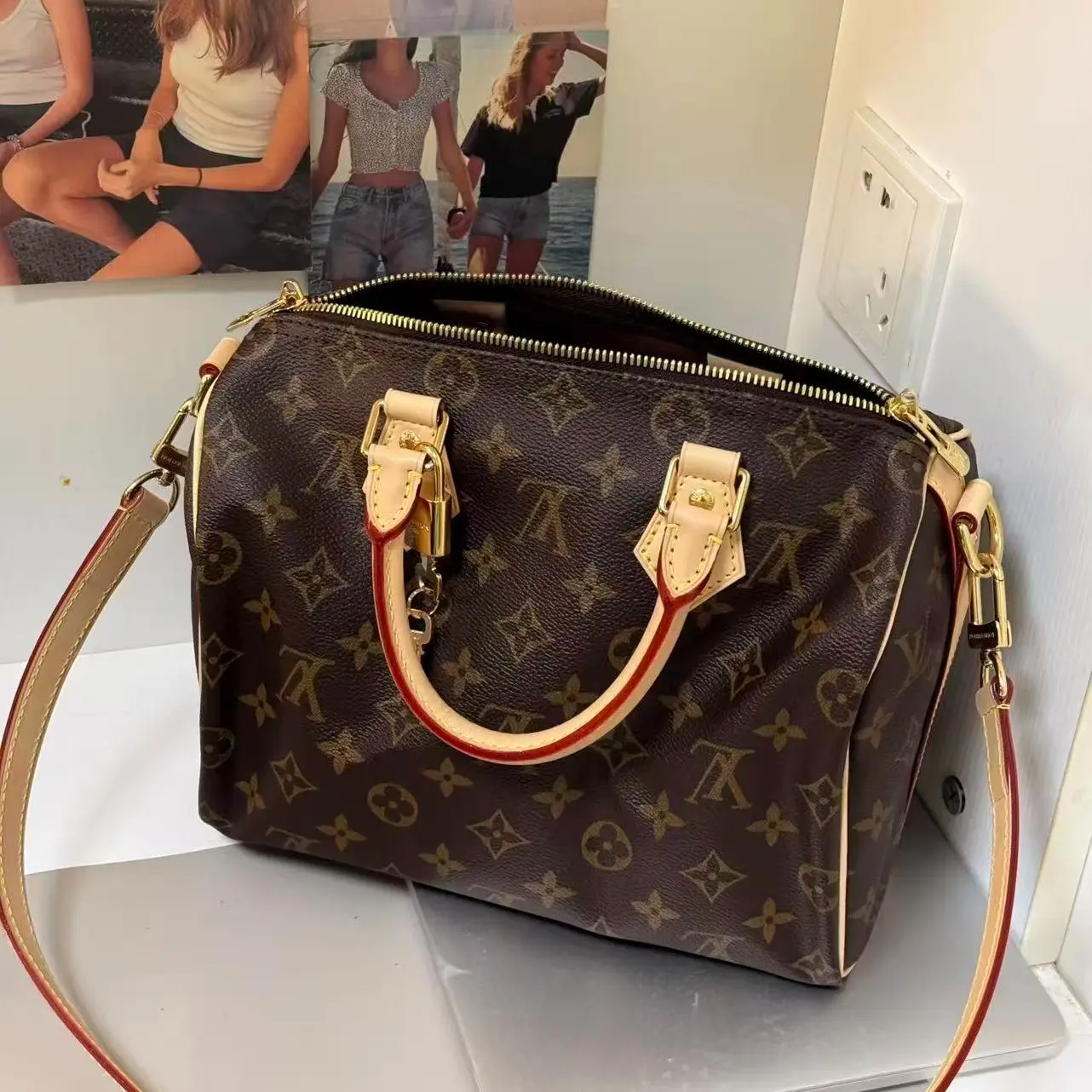 Pre-owned Louis Vuitton speed 25