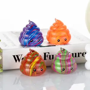 4-pack, New Swirl Poop Maltose Squishy, Stress Relief Toy, Slow Rebound, Fidget Toy, Sensory Toy, Anxiety Relief, Calming Toy, Decompression Toy, Squeeze Toy