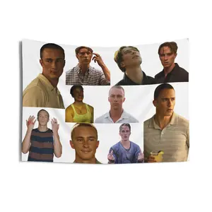 DREW STARKEY TAPESTRY Indoor Wall Tapestry - Rafe Cameron Decorative flag - gift for men and women