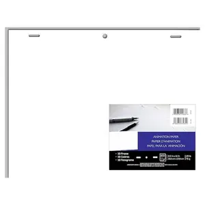 Artist Series Comic Animation Acme Punched Paper, Bulk Pack, 8.5x11 inches, 100 Sheets (20lb) - Artist Paper for Adults and Students - Colored Pencil, Marker, Ink, Pen