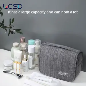 LCSD Large Capacity Travel Toiletry Bag Hanging Design Multi-functional Storage for Jewelry Shoes Clothes Travel Essentials Bag