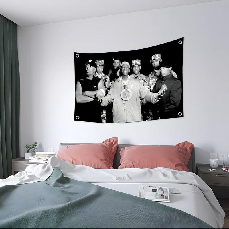 P-Public E-Enemy Flags Custom Camping Outdoor Garden room Bedroom Decor Party Backdrops Wall Art Family Gifts