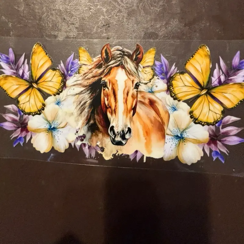 Beautiful Horse Cup Wrap