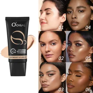 O'CHEAL Hydrating Liquid Foundation, Long-Lasting Makeup and Lightweight, Medium Coverage & Semi-Matte Concealer & Foundation Cosmetic Moisturizer foundation concealer Moisture Hydrate concealer foundation Moisturizing 01 Ivory concealer foundation