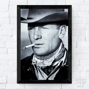 Marlboro Cowboy, Iconic Vintage Image, Premium Fine Art Prints, Canvas, Metal, or Framed, Ready to Hang