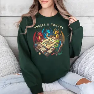 DND games shirt, Dungeons and Dr4gons shirt, Houses and Humans Tshirt/Sweatshirt/Hoodie