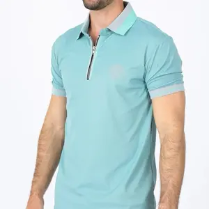 Men’s Polo Premium Zip Modern Fit