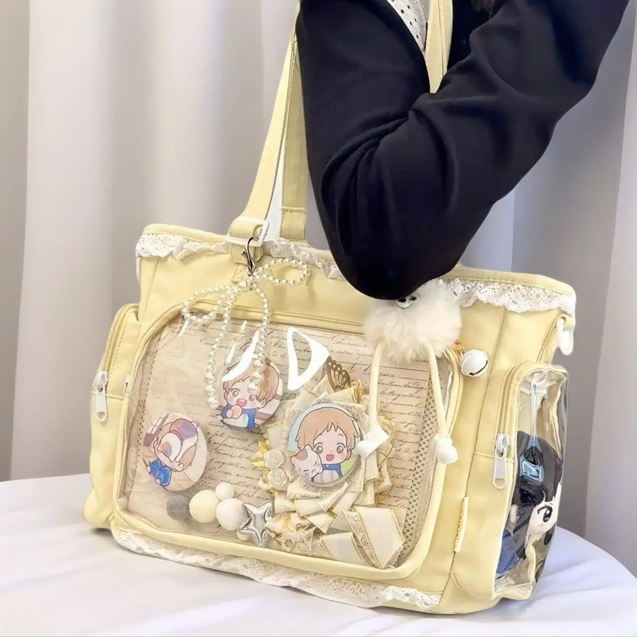 NCTWISH wishdoll サクヤ さくや パン　キャラクター バッグ sakuya nct wish bag - TikTok Shop