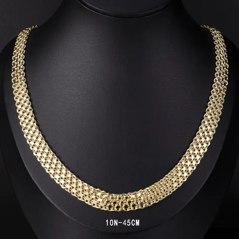 Luxury Choker Necklace gold plated