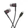 Type C Wired Earphones, USB C In Ear Wired Earplugs for iPhone 17 16 15 Galaxy S25 S24 S23 Pixel 11 10 9, Wired Earbuds with Built-in Microphone & Volume Control, Plug & Play Headphones