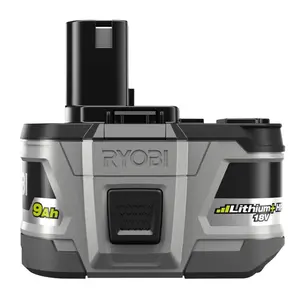 RYOBI ONE+ 18V Lithium-Ion 9.0 Ah LITHIUM+ HP High Capacity Battery for Cordless Tools