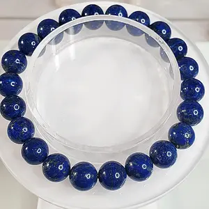 Lapis Lazuli Womens or Mens Natural Crystal Bracelet