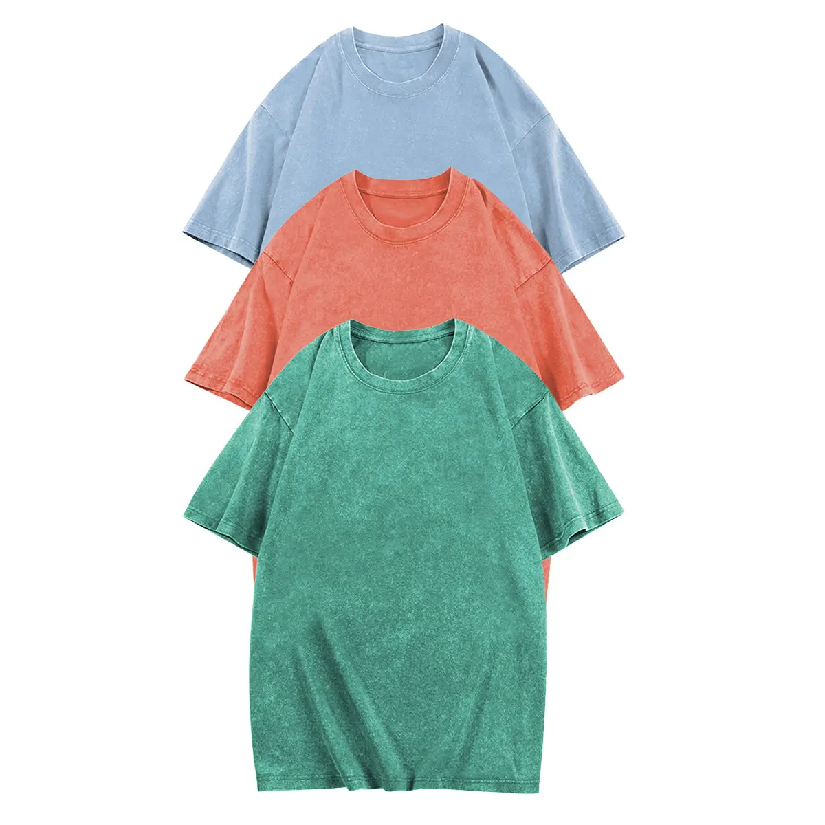 Sky Blue+Orange+Aqua Green