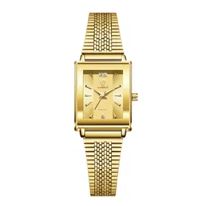 LIEBIG Women's Watch | Elegant Gold Square Dial, 3ATM Waterproof fashion womens gifts