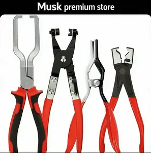 Professional Hose Clamp Kit, Fuel Line Disconnecting & Dismounting Tool Set for Automot