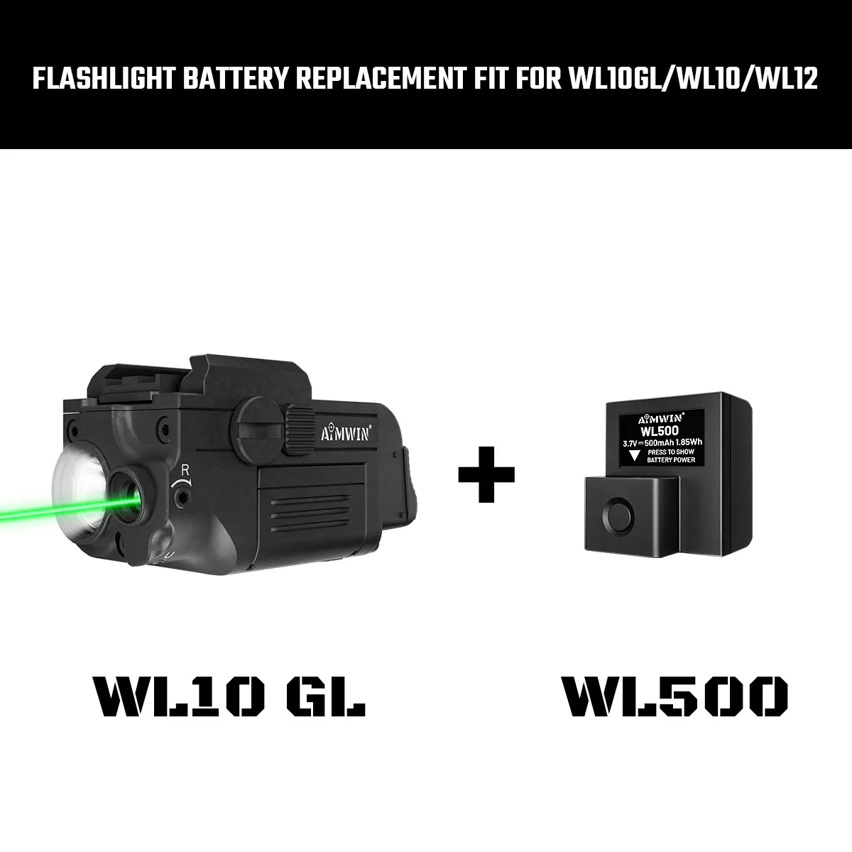 WL10GL(Light)+WL500(Extra Battery X1)
