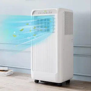 【GARVEE】Portable AC/Dehumidifier & Fan - 3-In-1, 8000 BTU 115V~ - White, Suitable for 250-350 Sq.Ft Window Air Conditioner