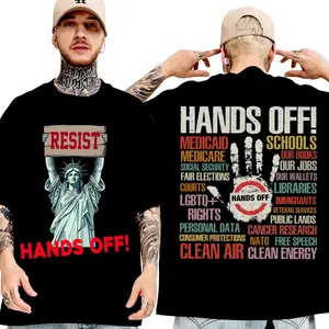 HandsOff Res1st Shirt, Trendy Handds0ff Prote4t shirt, Unisex 2025
